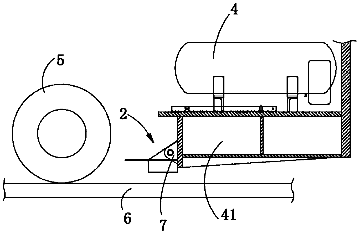 Shield Tunnel Electric Locomotive Anti-rolling Device