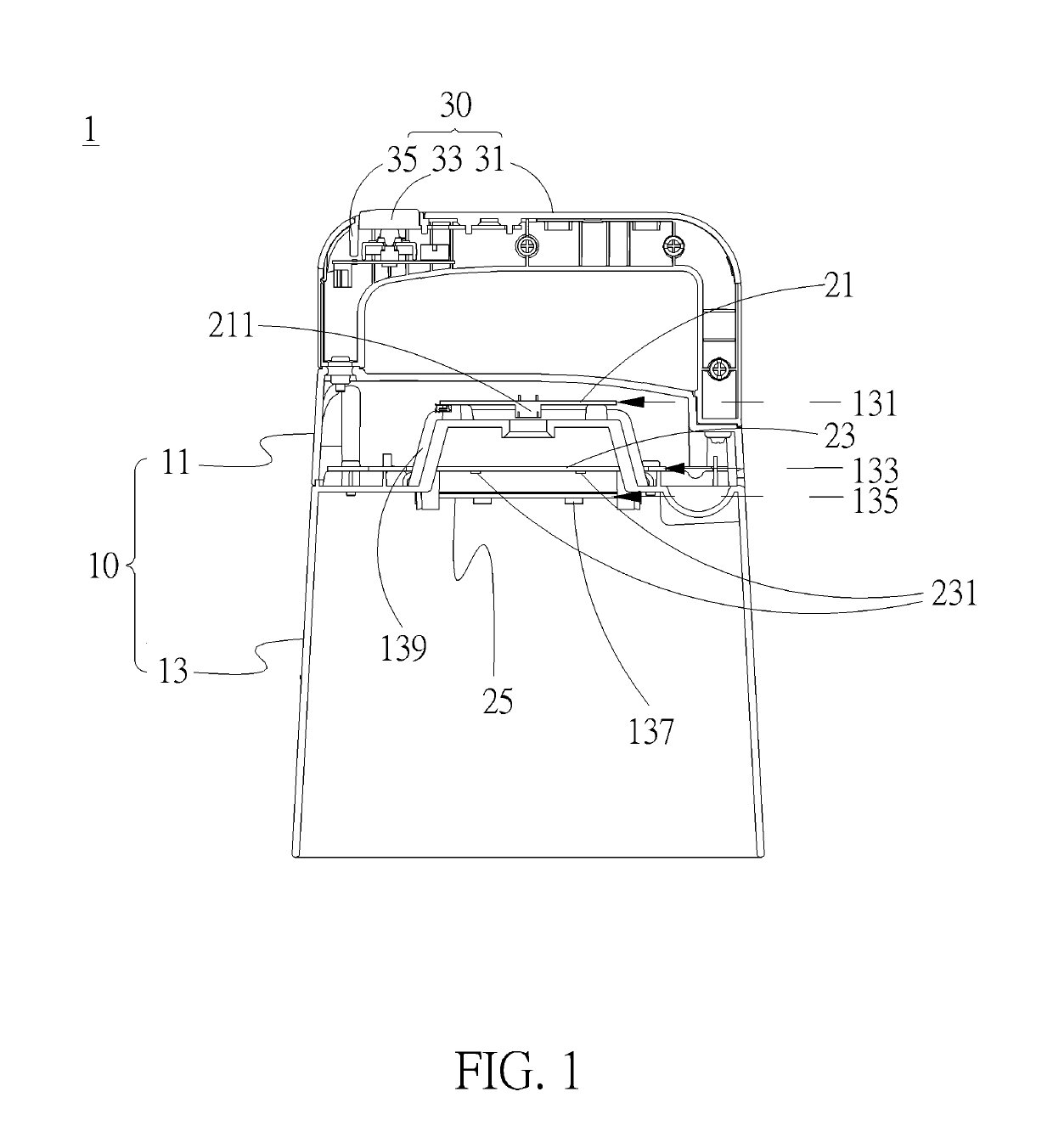 Portable image capturing electronic device and image capturing system therewith