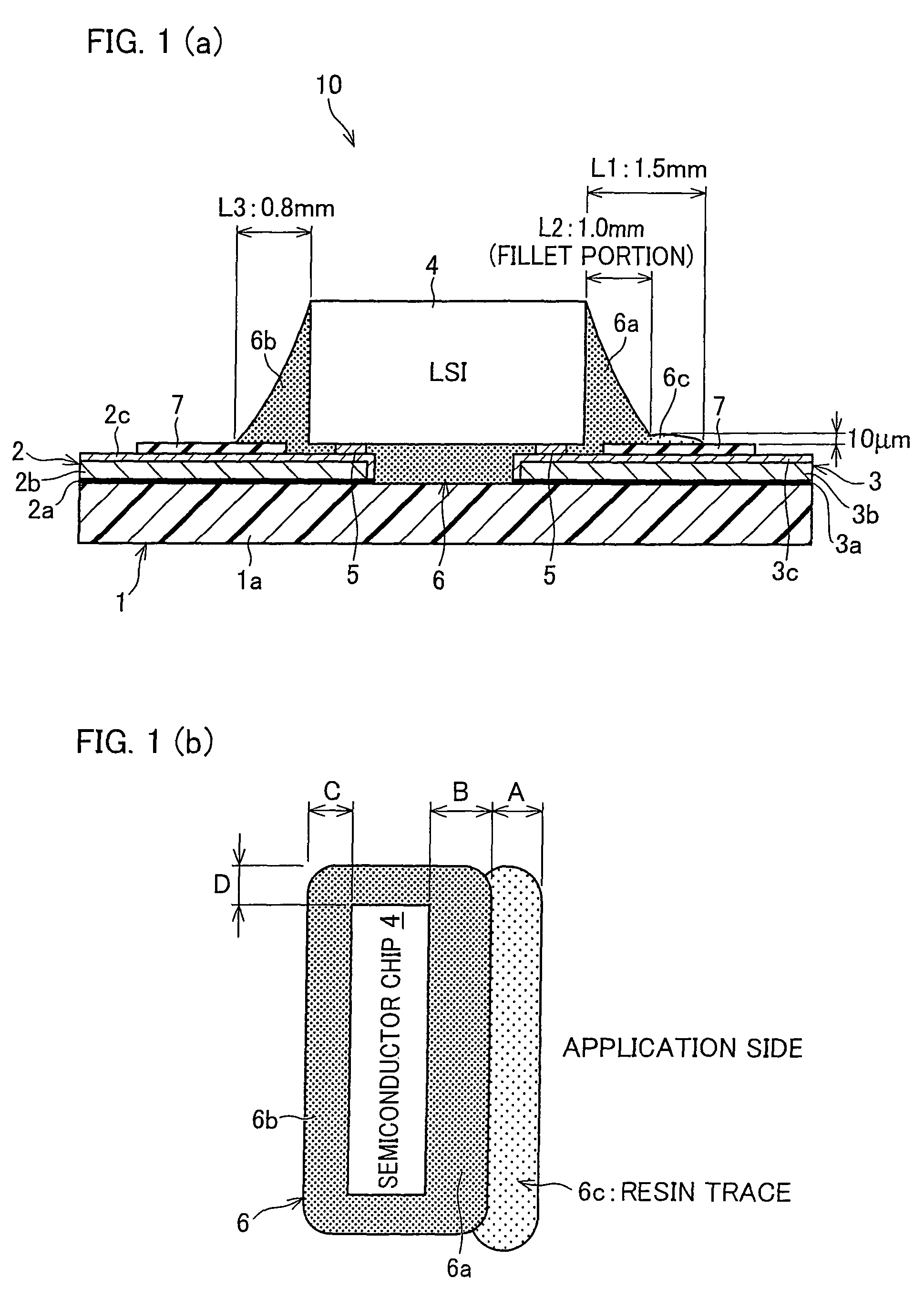 Sealed-by-resin type semiconductor device