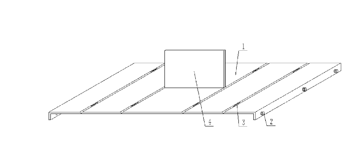 Die in user for molding component of concrete filled double thin wall