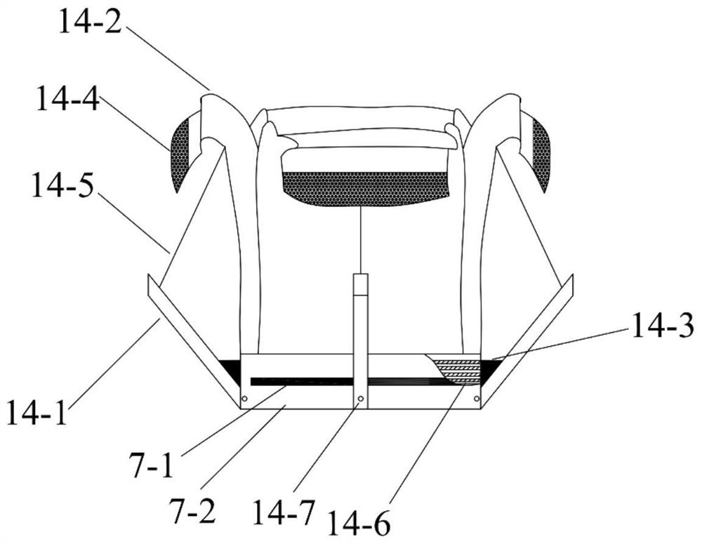 A magnetic induction monitoring device for rock formation subsidence and its operating method