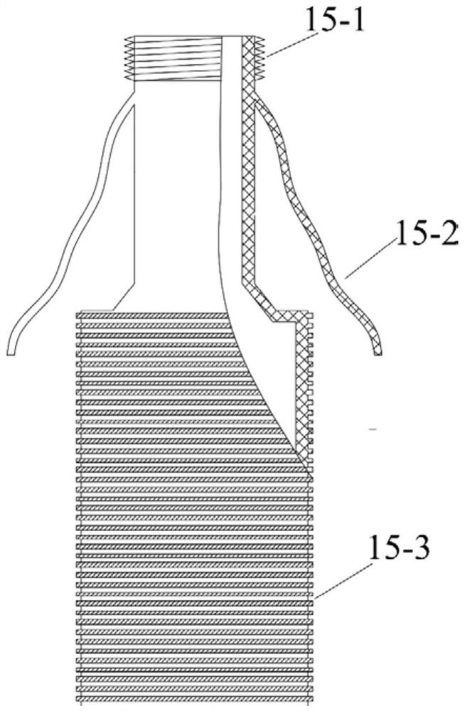 A magnetic induction monitoring device for rock formation subsidence and its operating method