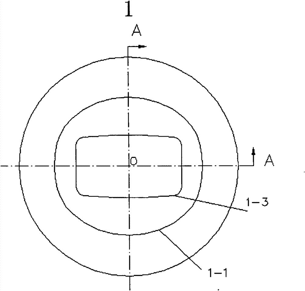 High-precision aluminum alloy rectangular tube forming method