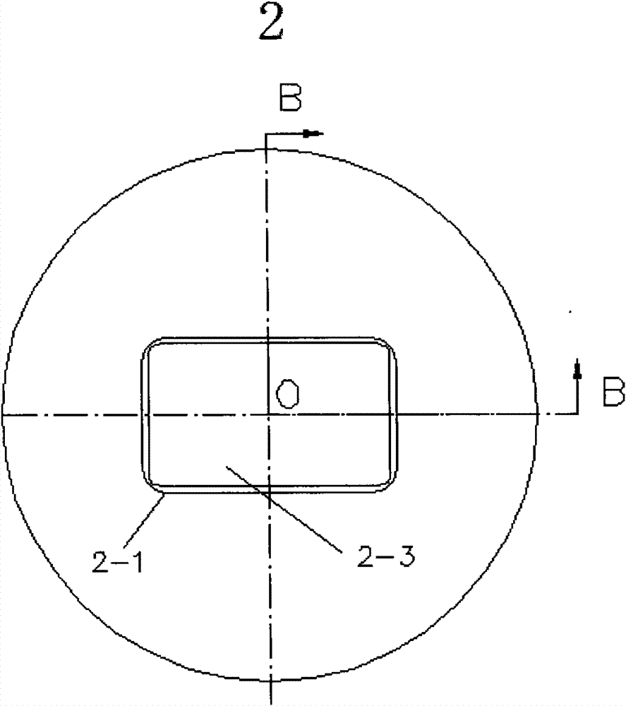 High-precision aluminum alloy rectangular tube forming method