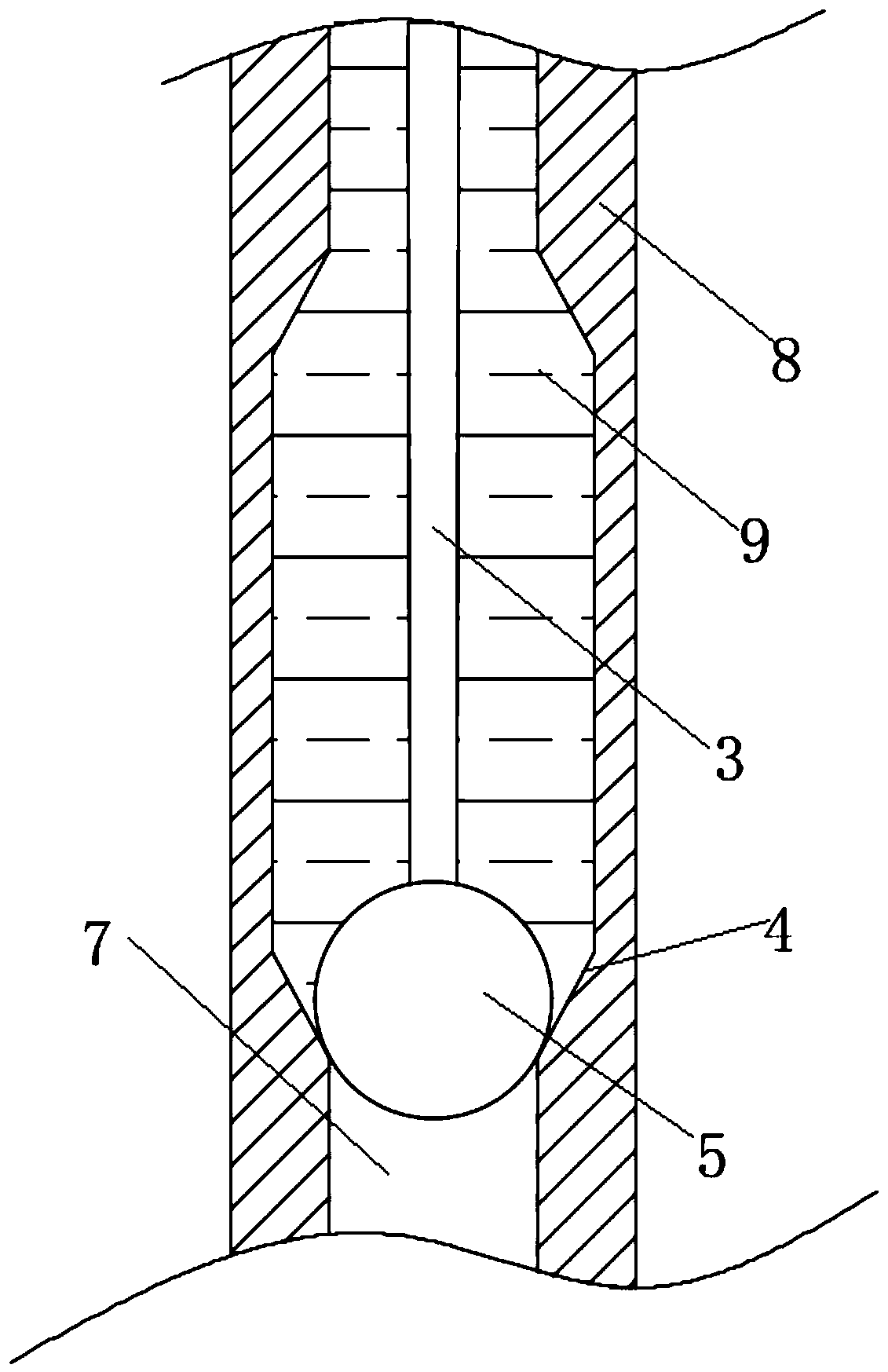 Automatic brake oil supply device of mechanical shock table brake system