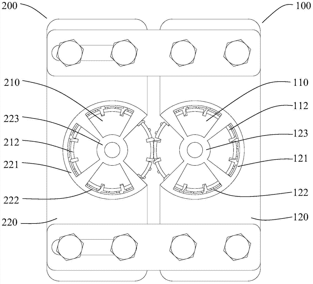 A kind of rotating friction generator and friction generating unit