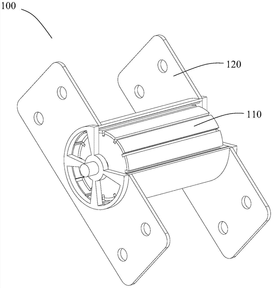 A kind of rotating friction generator and friction generating unit