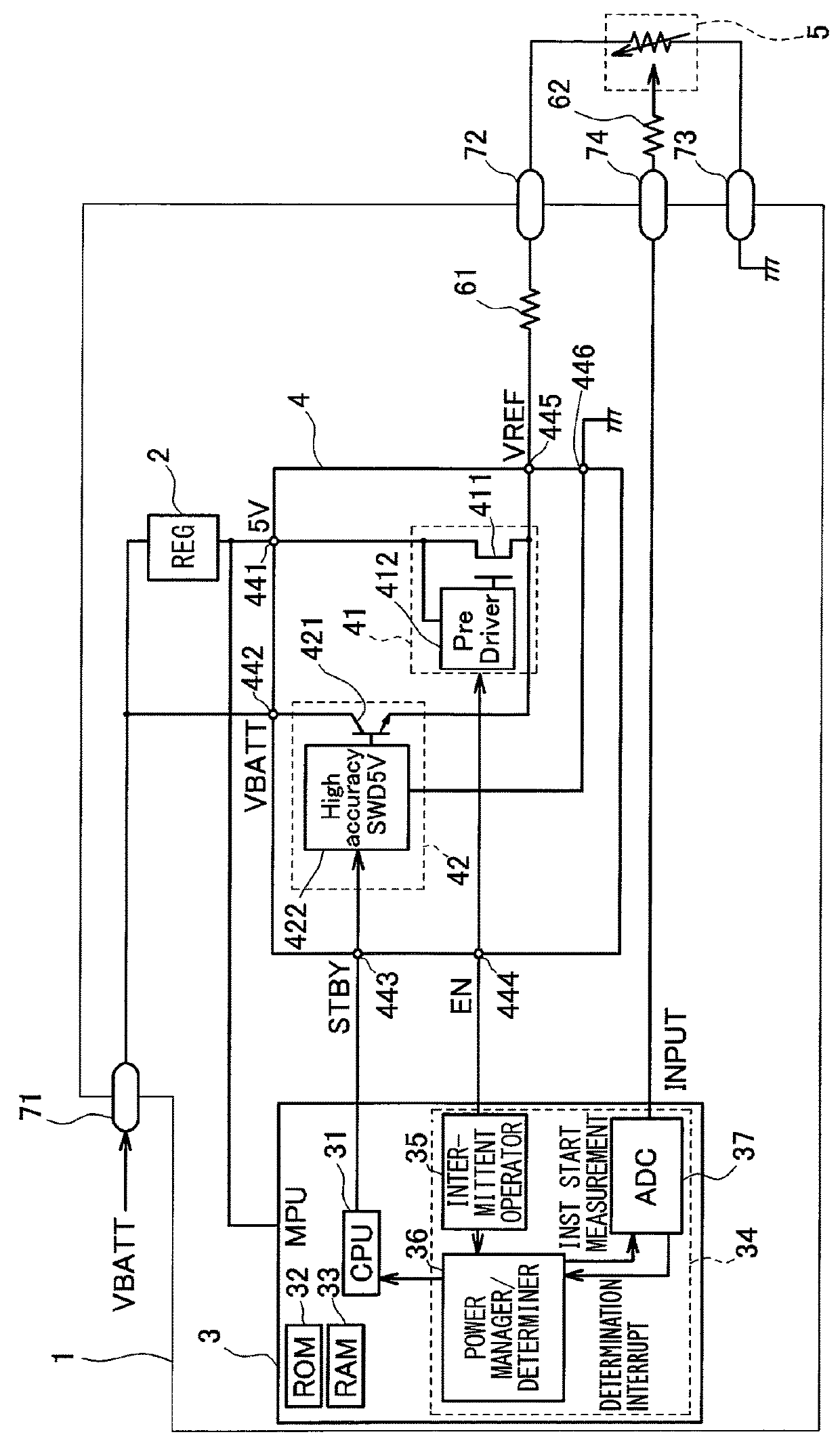 Electronic control unit