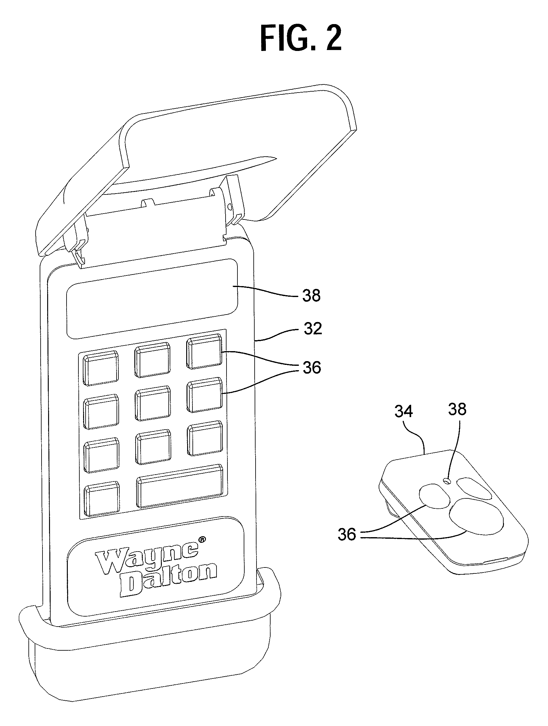 Control for positioning multiple barriers apparatus and method