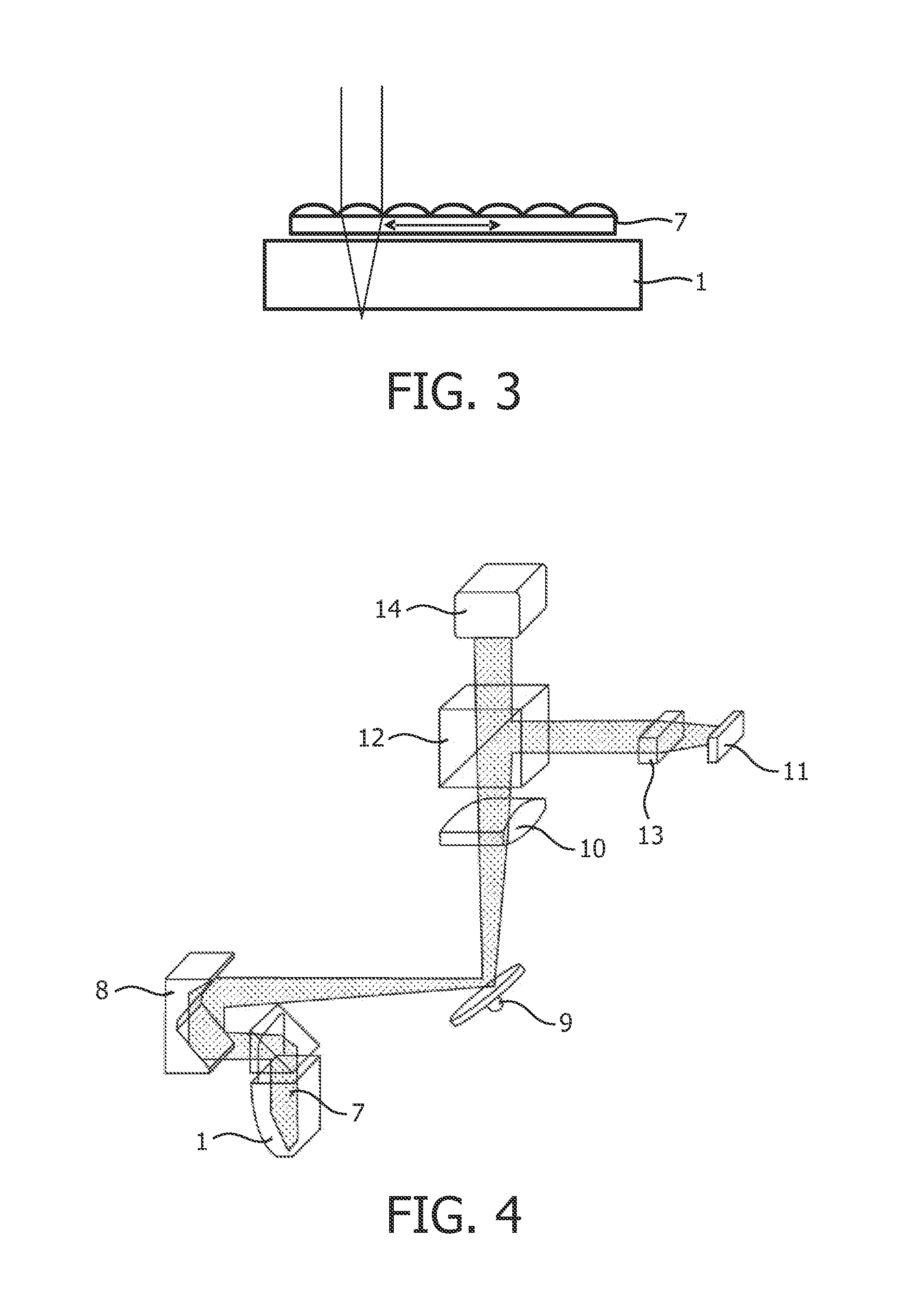 Optical blade and hair cutting device