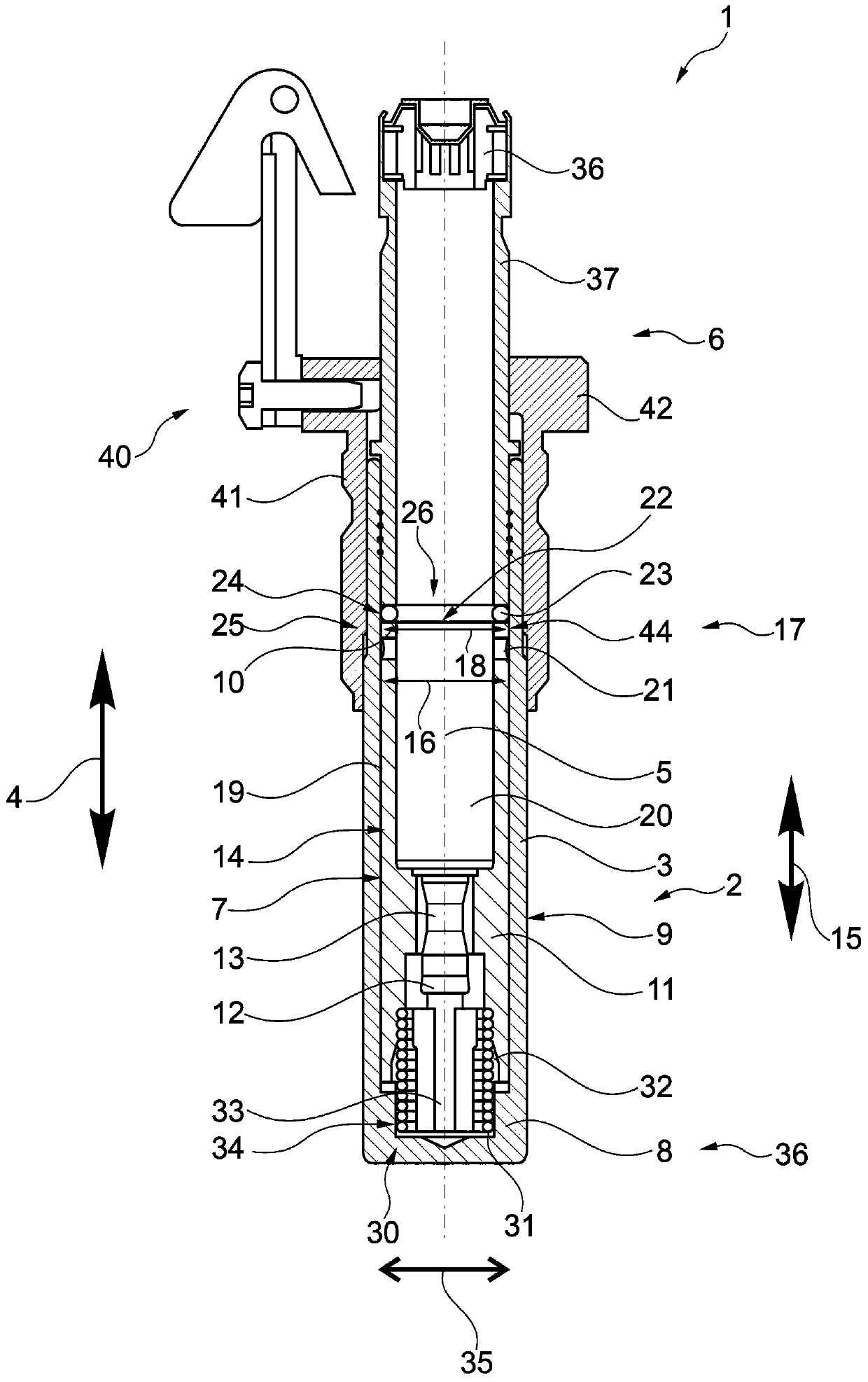 Spindle bearing device, textile machine, method for operating spindle bearing device, and use of O-shaped ring element