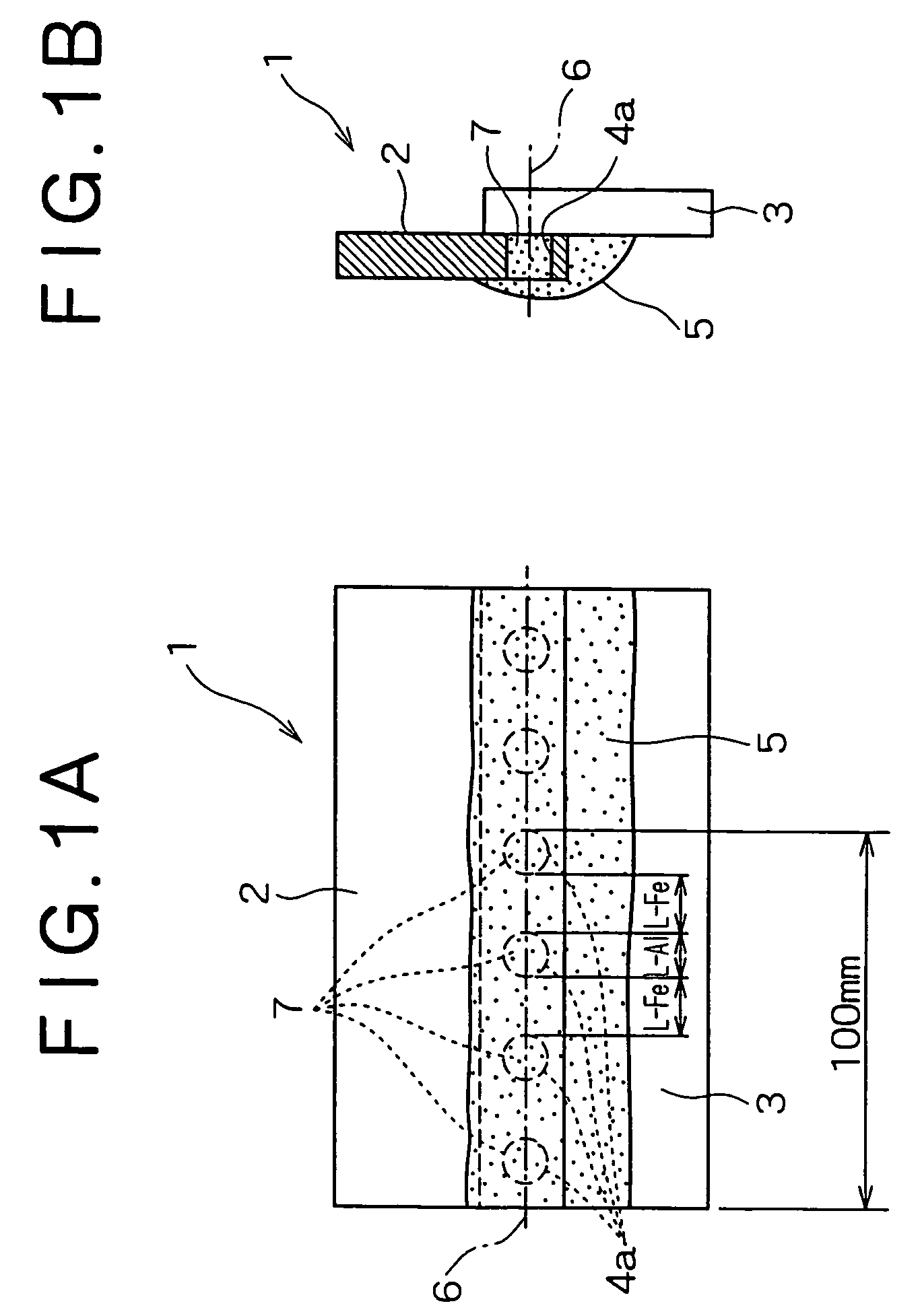 Dissimilar material weld joint formed by joining iron type material and aluminum type material, and weld joining method