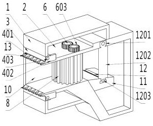 Continuous sampling device capable of preventing samples from being mixed for algae detection
