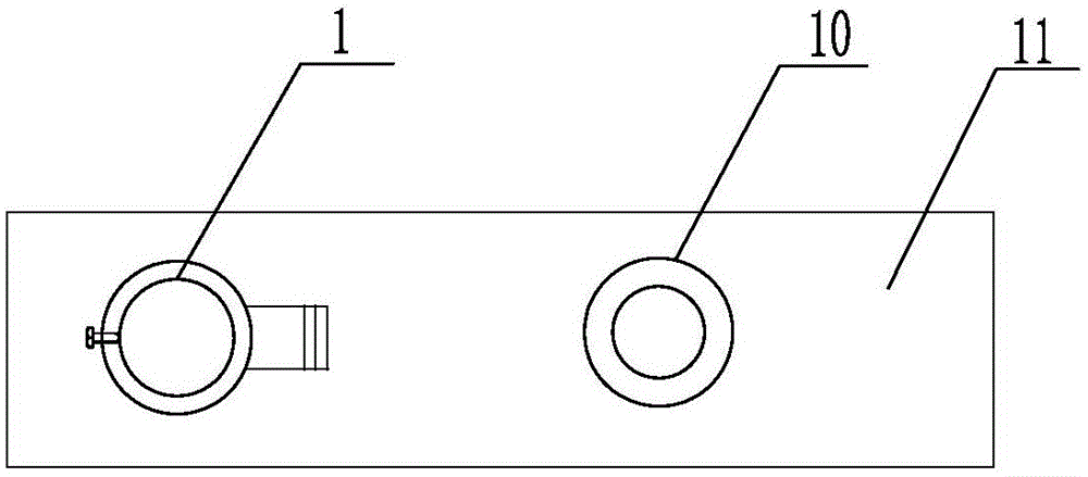 Special device for dismantling the clamping spring of the isolating switch ejector rod