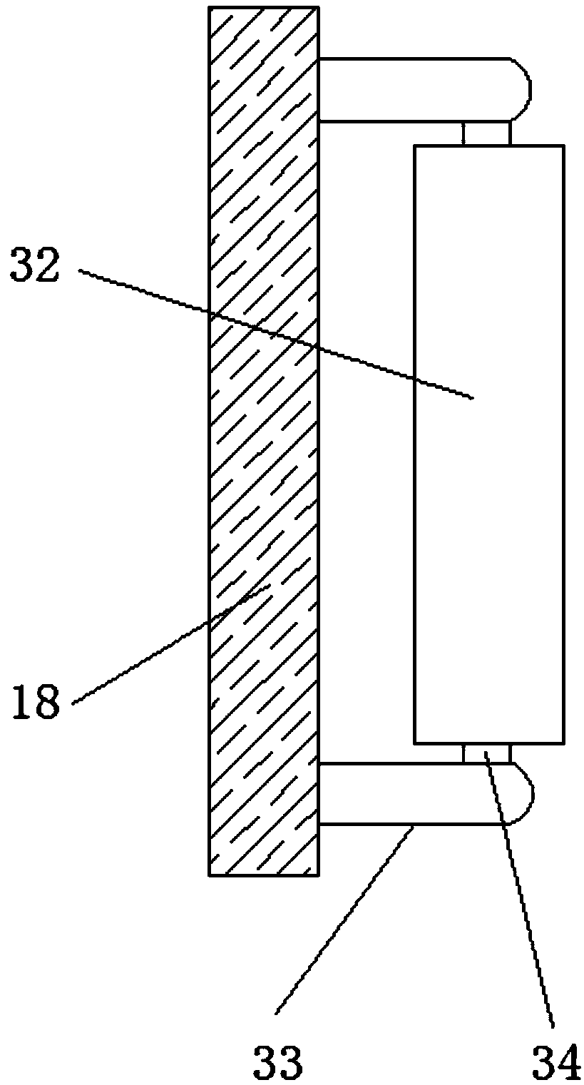 Automatic painting device with adjustable height for buildings