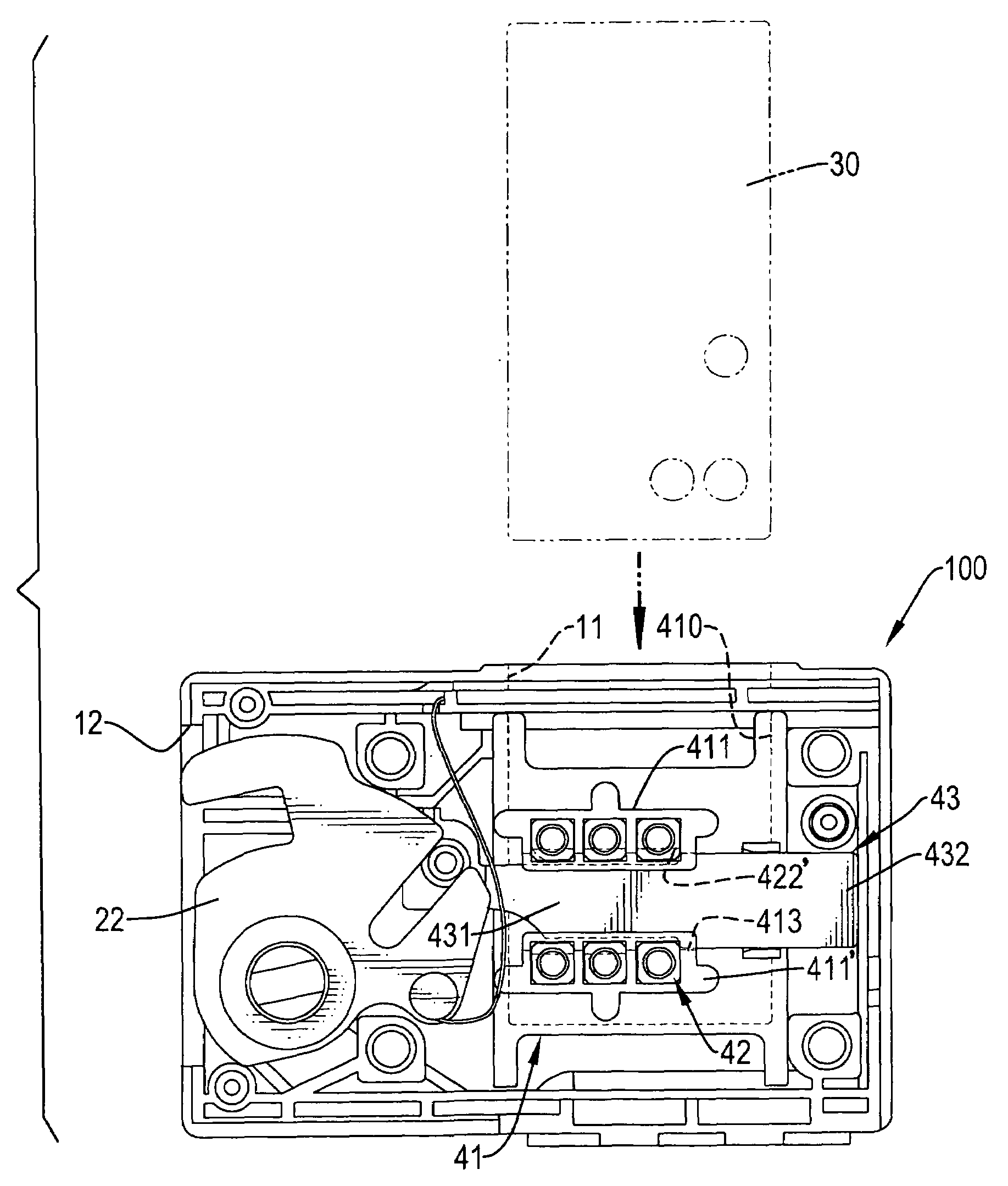 Locking device for a storage cabinet
