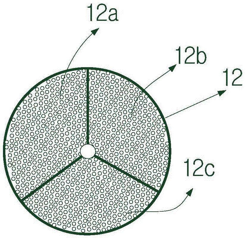 Low-temperature regenerative catalytic oxidation method for treating vocs gas