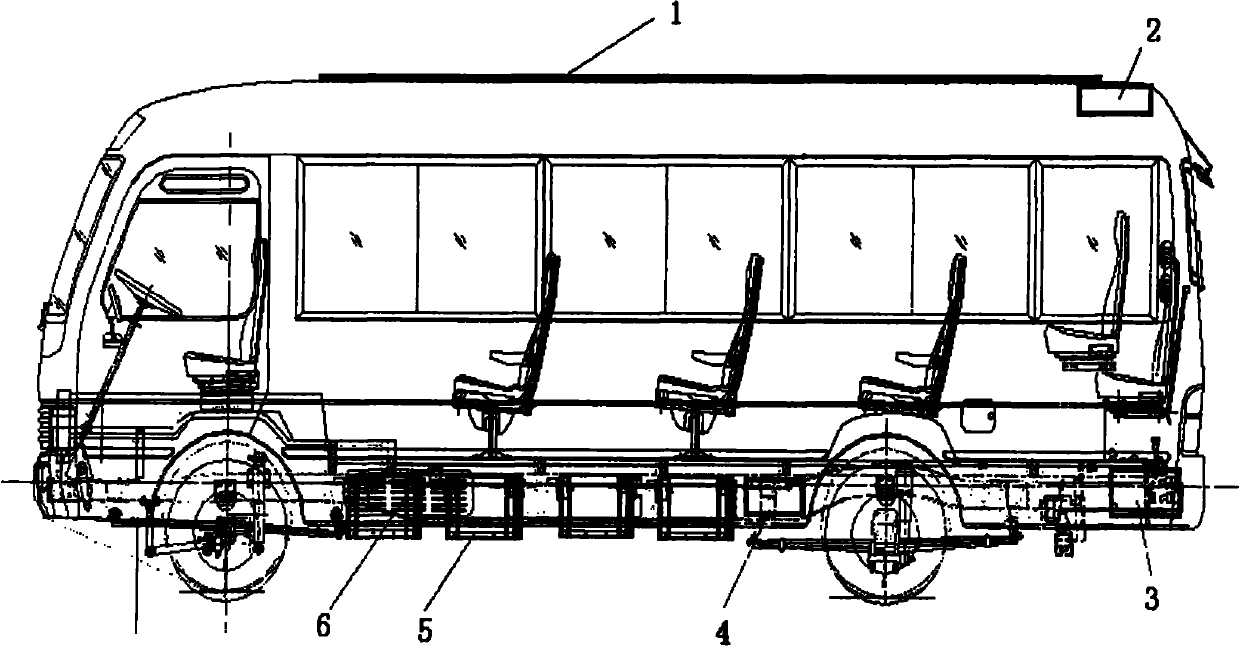 Novel temperature control system for power battery pack of electric vehicle