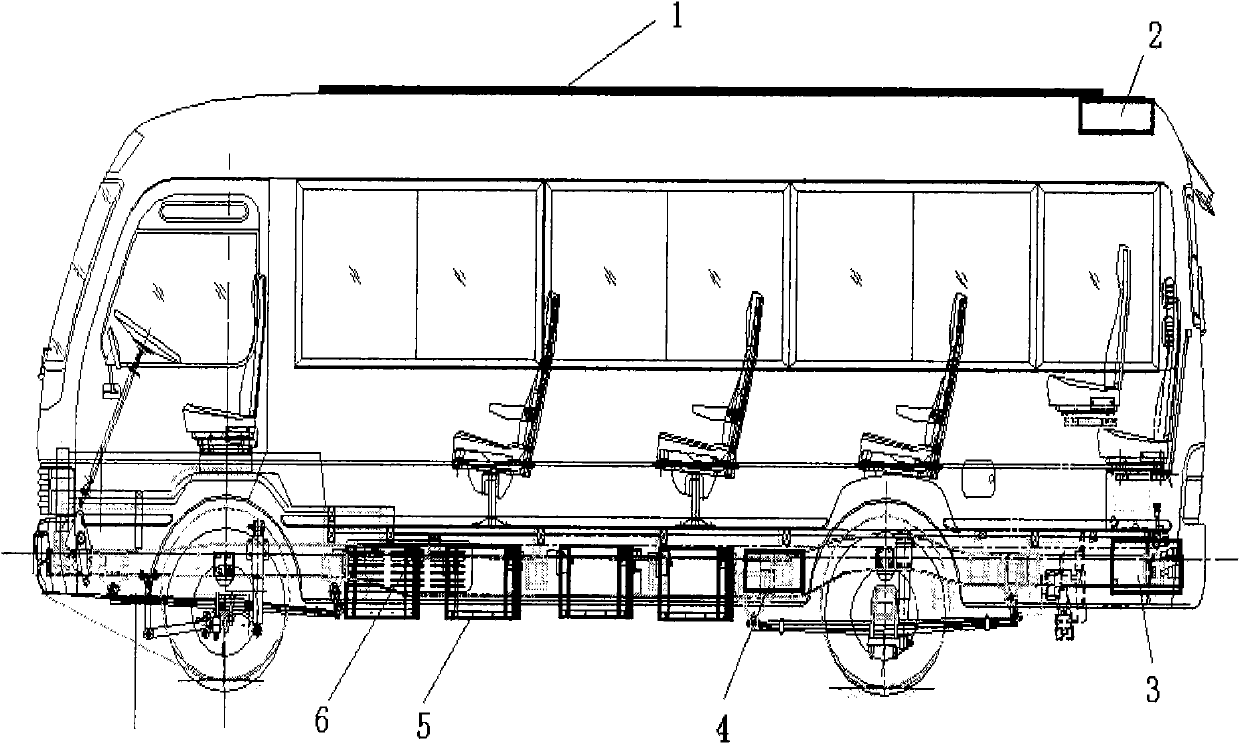 Novel temperature control system for power battery pack of electric vehicle