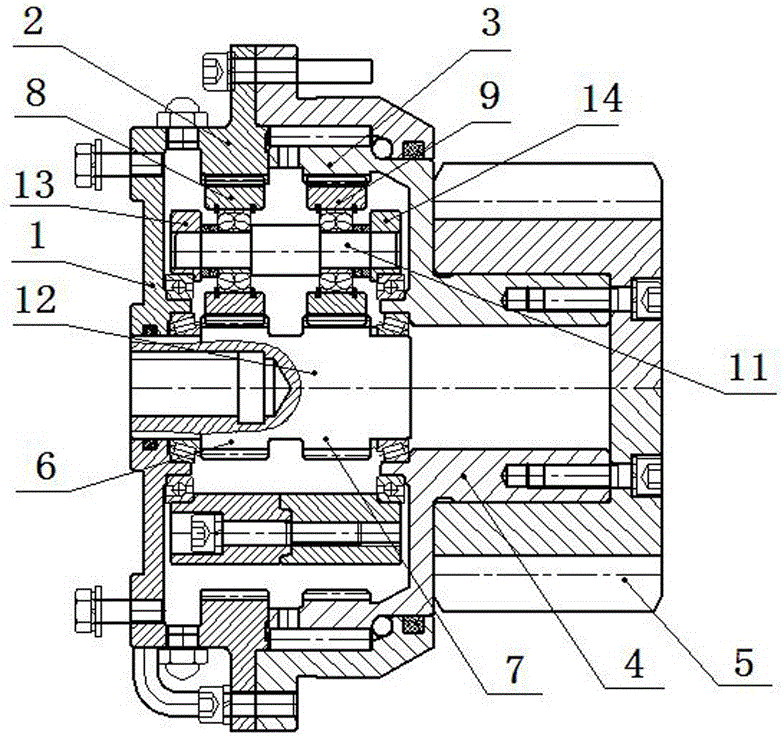 Differential planetary reducer