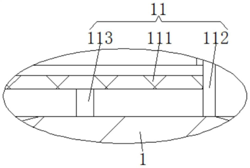 A cleaning device for producing rice noodles