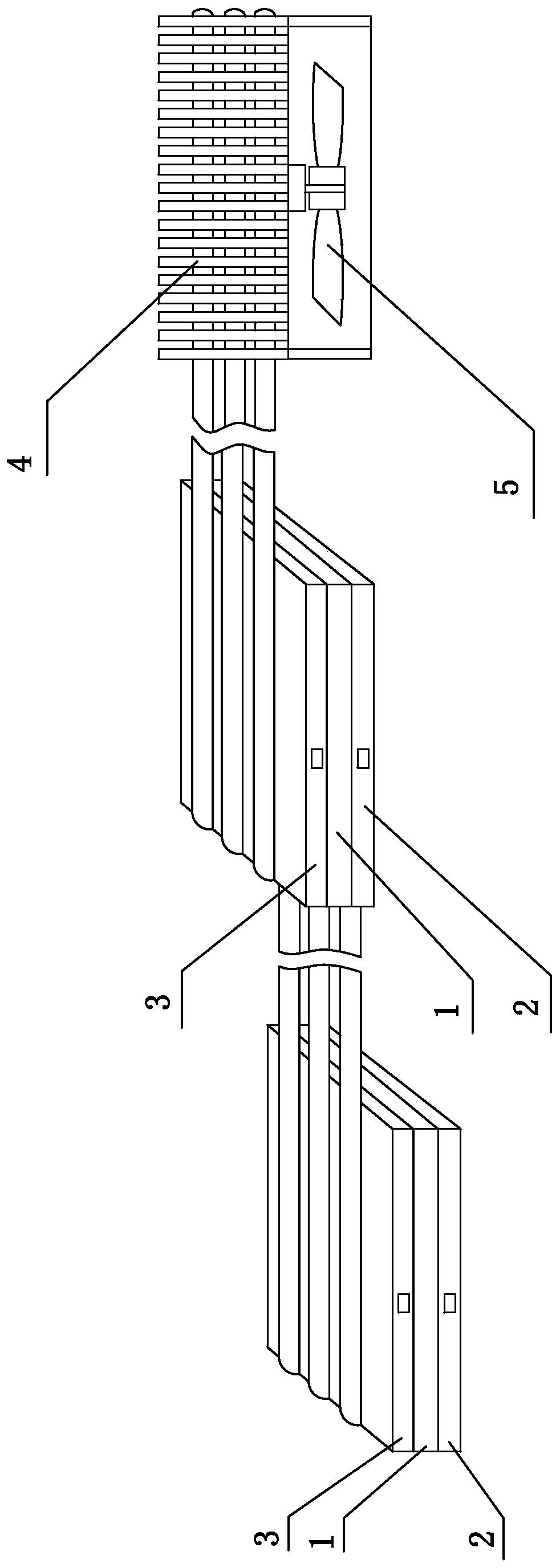 Heat dissipation control method of heat dissipation system for projector