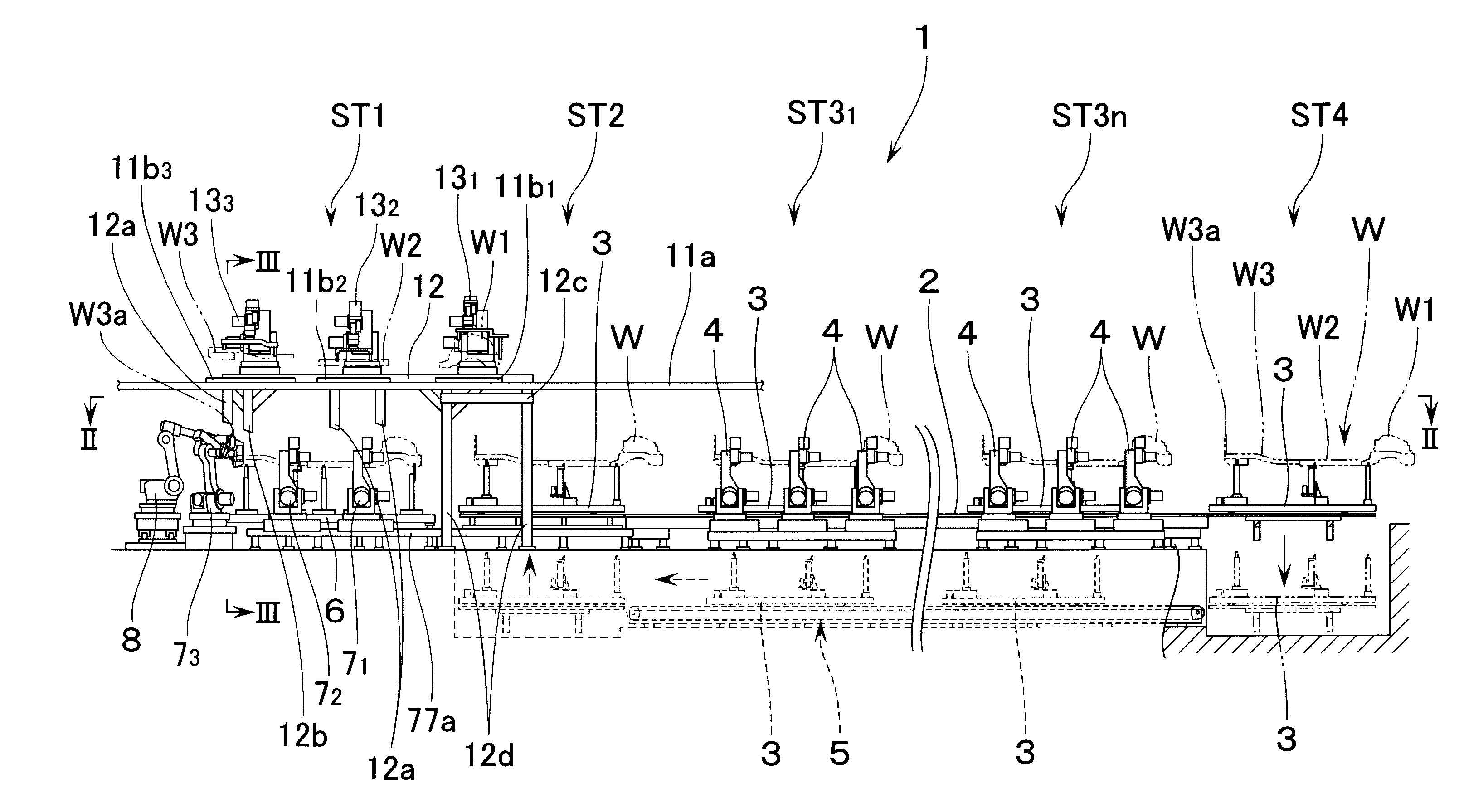Apparatus for assembling floor of vehicle