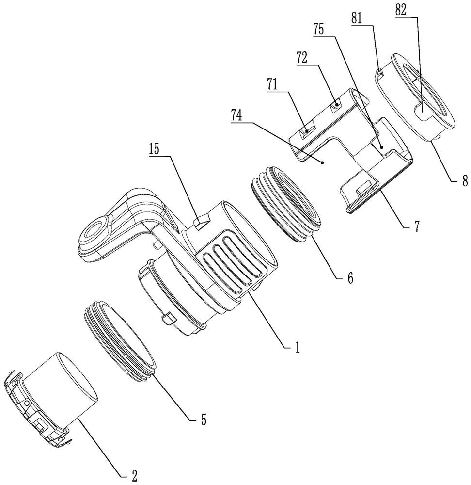 Anti-rotation and play-proof crimp sleeve assembly and connector using the same