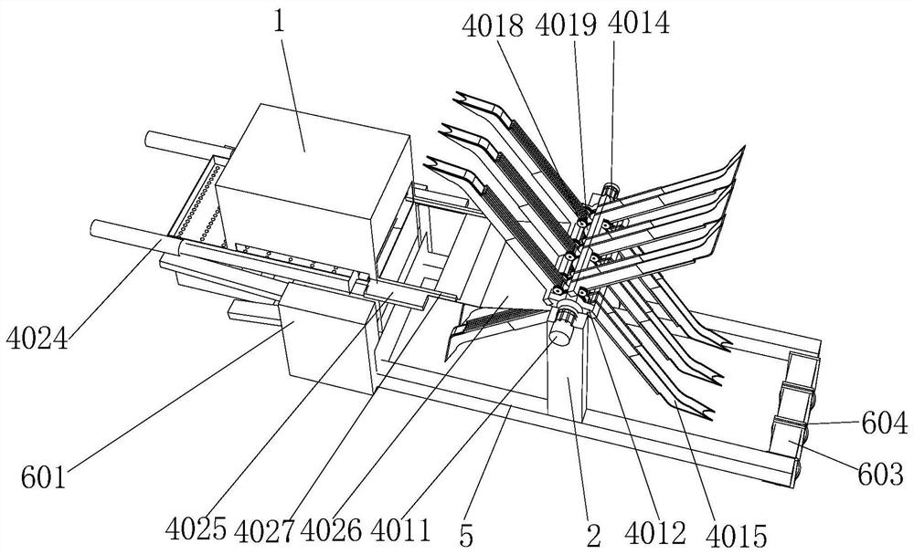 Rhizoma atractylodis macrocephalae excavating device