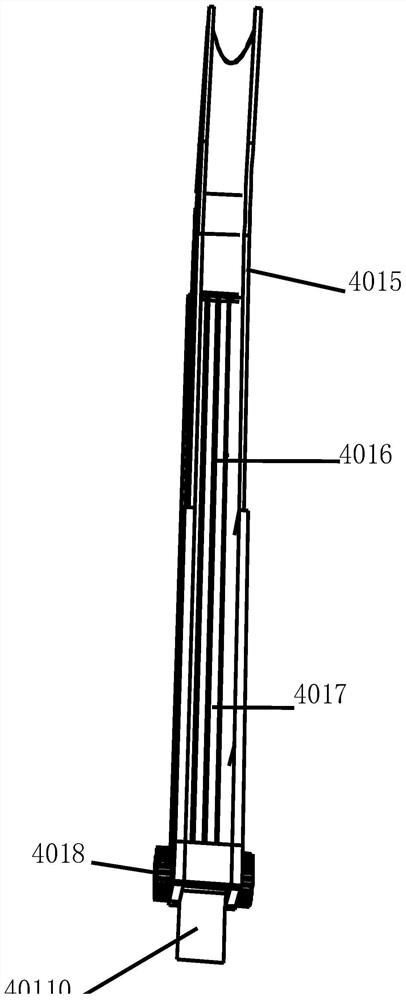 Rhizoma atractylodis macrocephalae excavating device