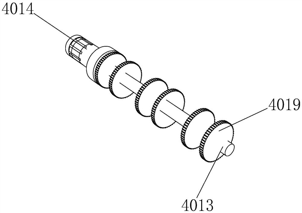 Rhizoma atractylodis macrocephalae excavating device