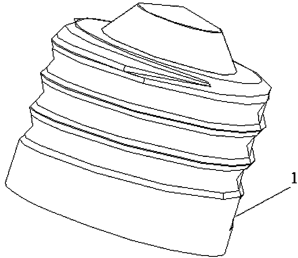 Heat-conductive rubber light-emitting diode (LED) lamp and preparation method thereof