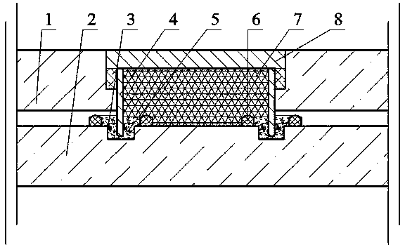 Vacuum glass air-exhaust port sealing structure and manufacturing method thereof