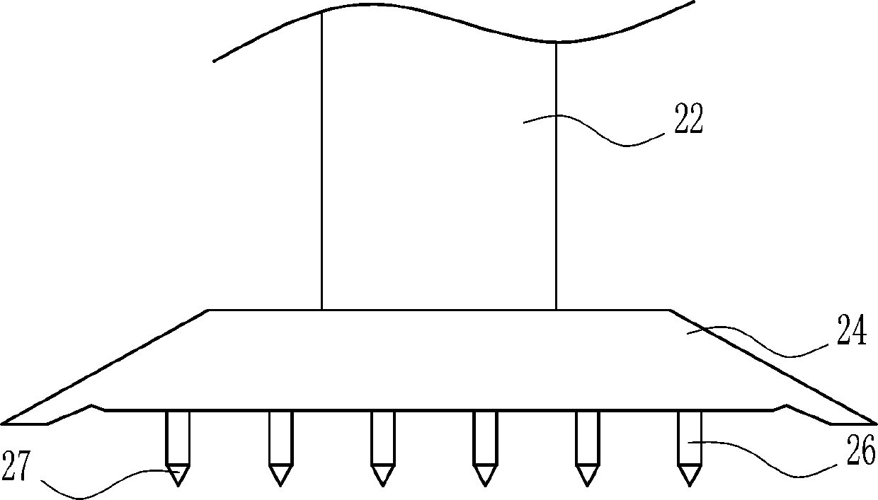 Auxiliary device for fishpond sewage treatment in winter