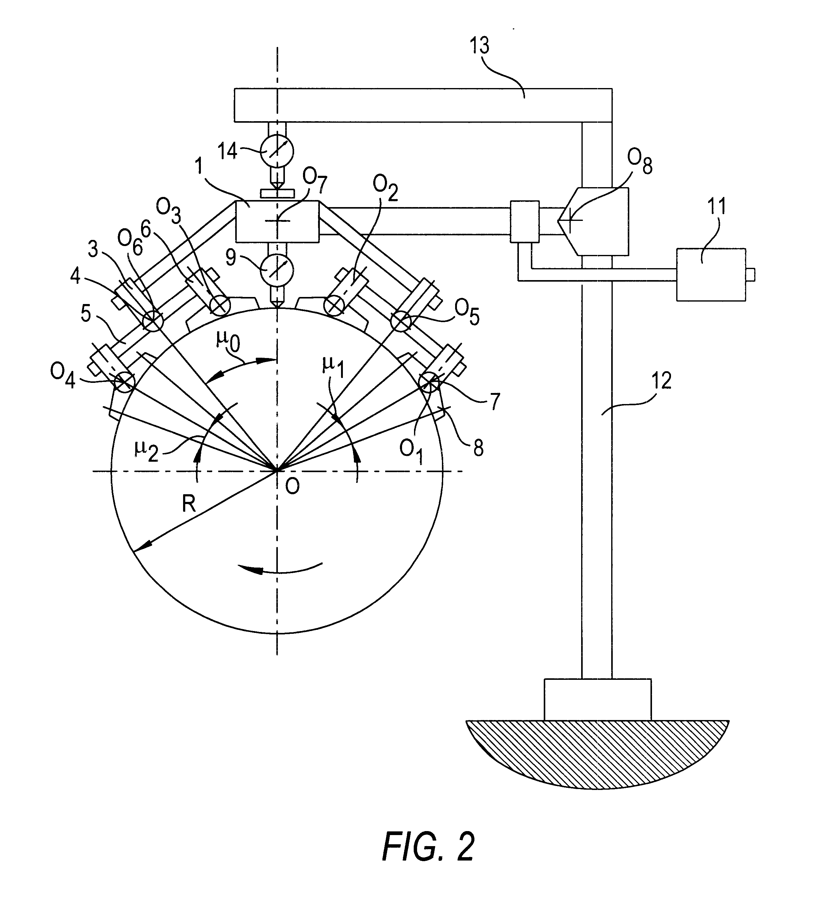 Device and method for measuring shape deviations of a cylindrical workpiece and correcting steadying element and correcting follower for use therewith