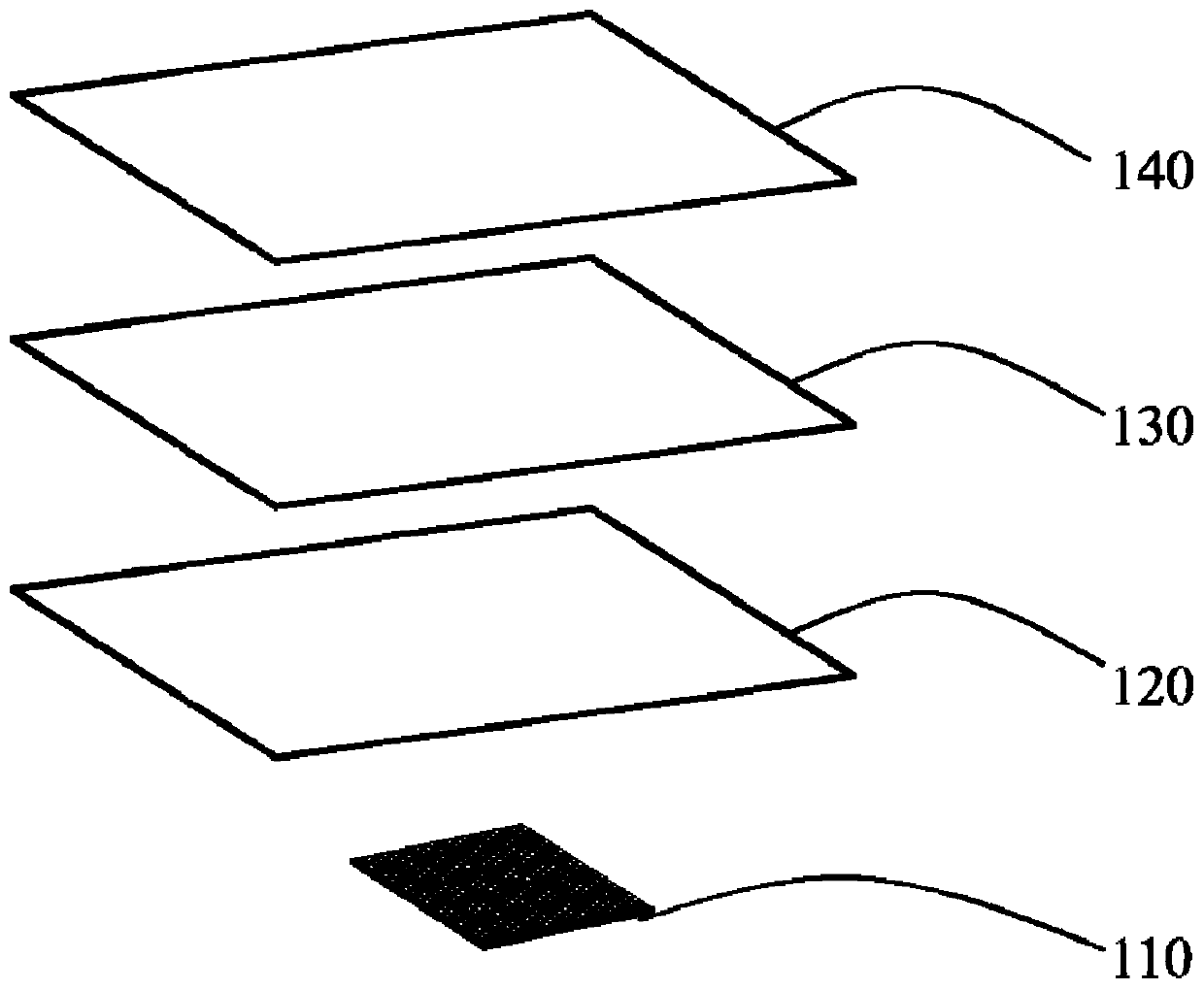 Backlight device for fingerprint identification and electronic equipment