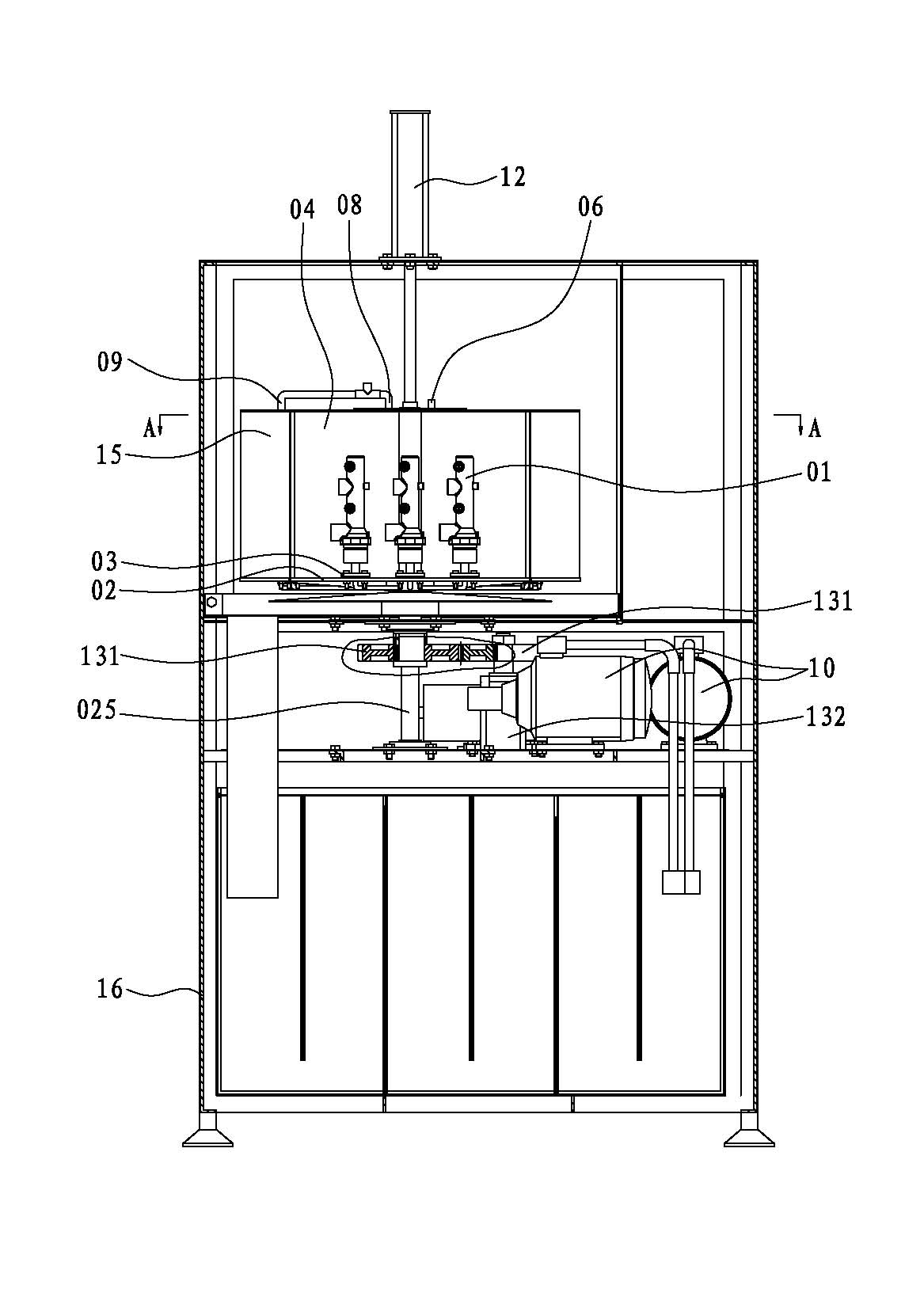 Automatic cleaning device for automobile brake pump cylinder