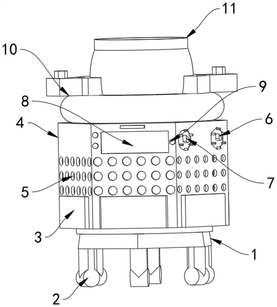 Deliquescence-resistant aluminum trichloride collecting device and application method thereof