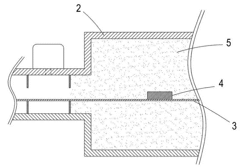 Atmosphere furnace pressurized air seal device