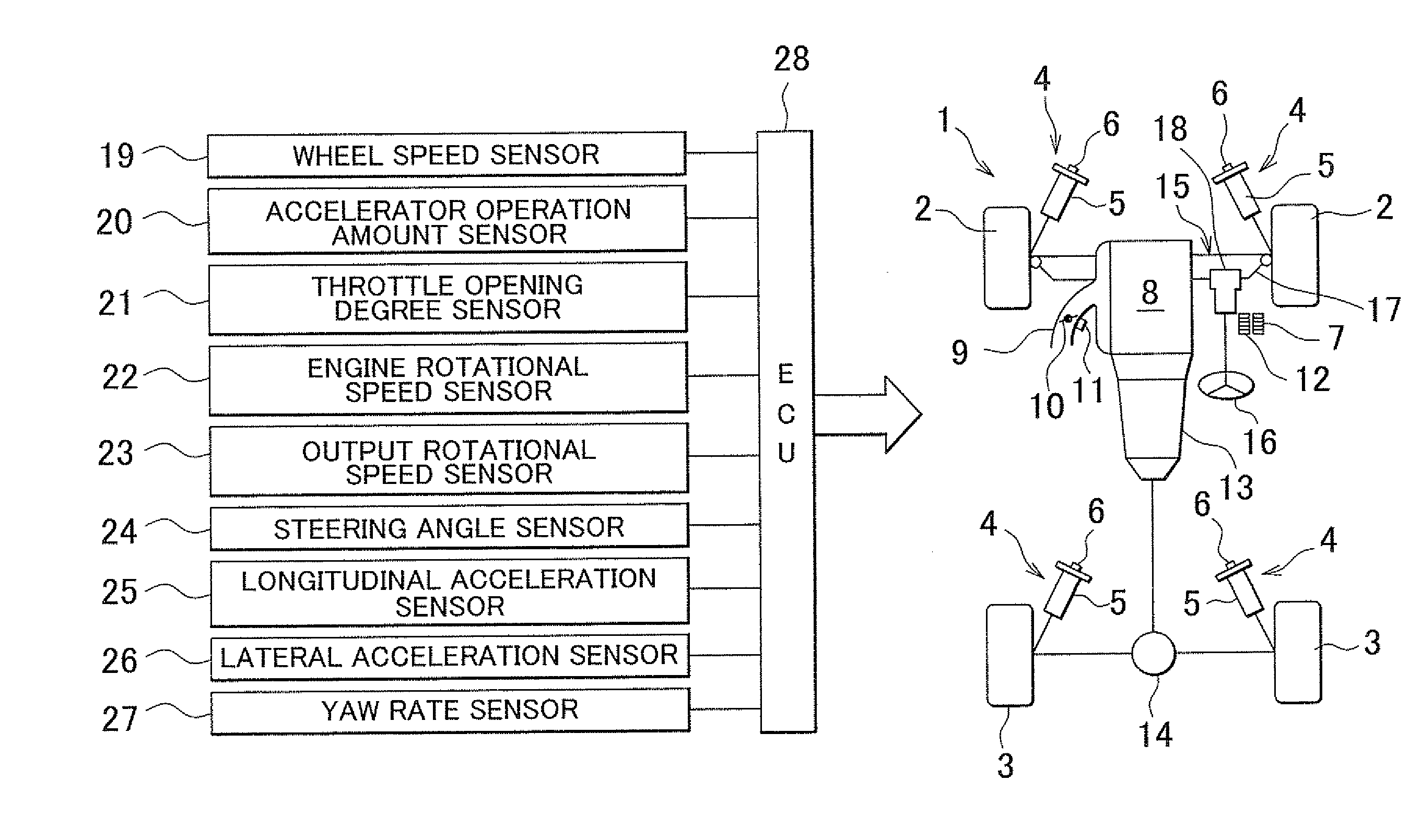 Vehicle control system and vehicle control method