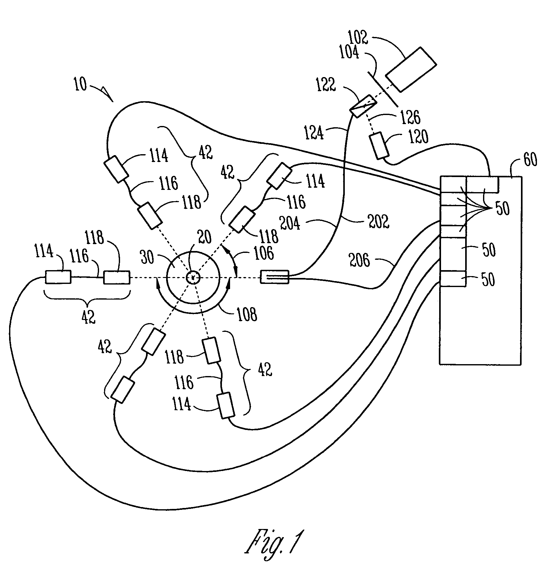 Optical method and system to determine distribution of lipid particles in a sample