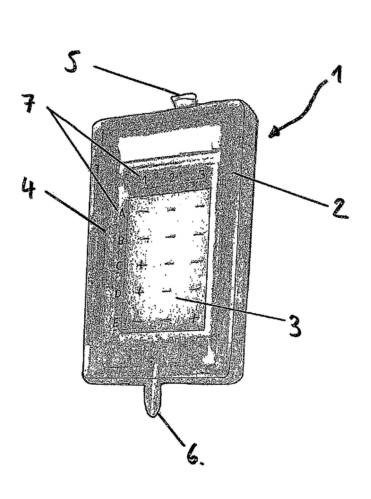 Method and device for the determination of several analytes with simultaneous internal verification in a graphical combination