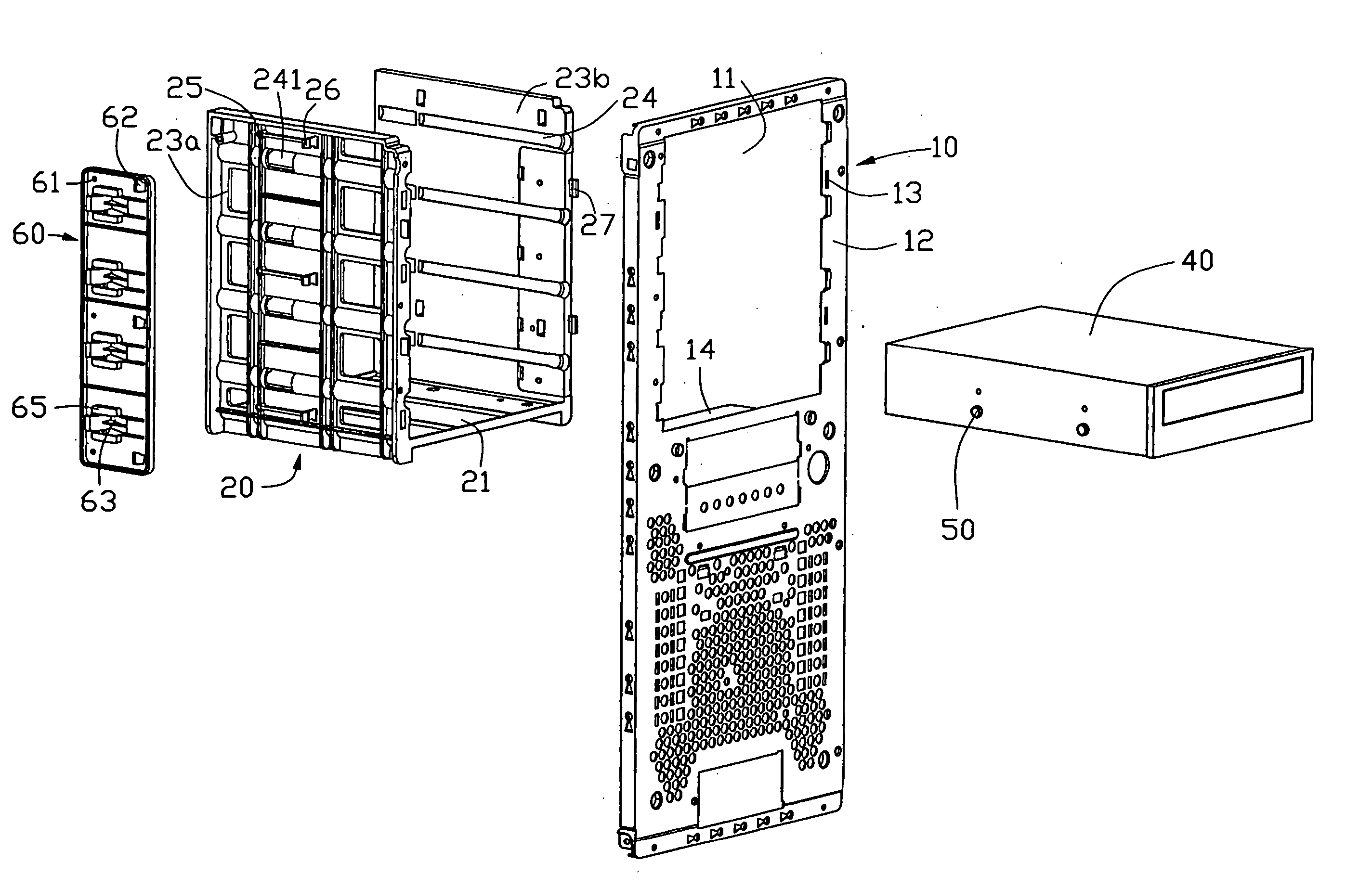 Mounting apparatus for storage devices