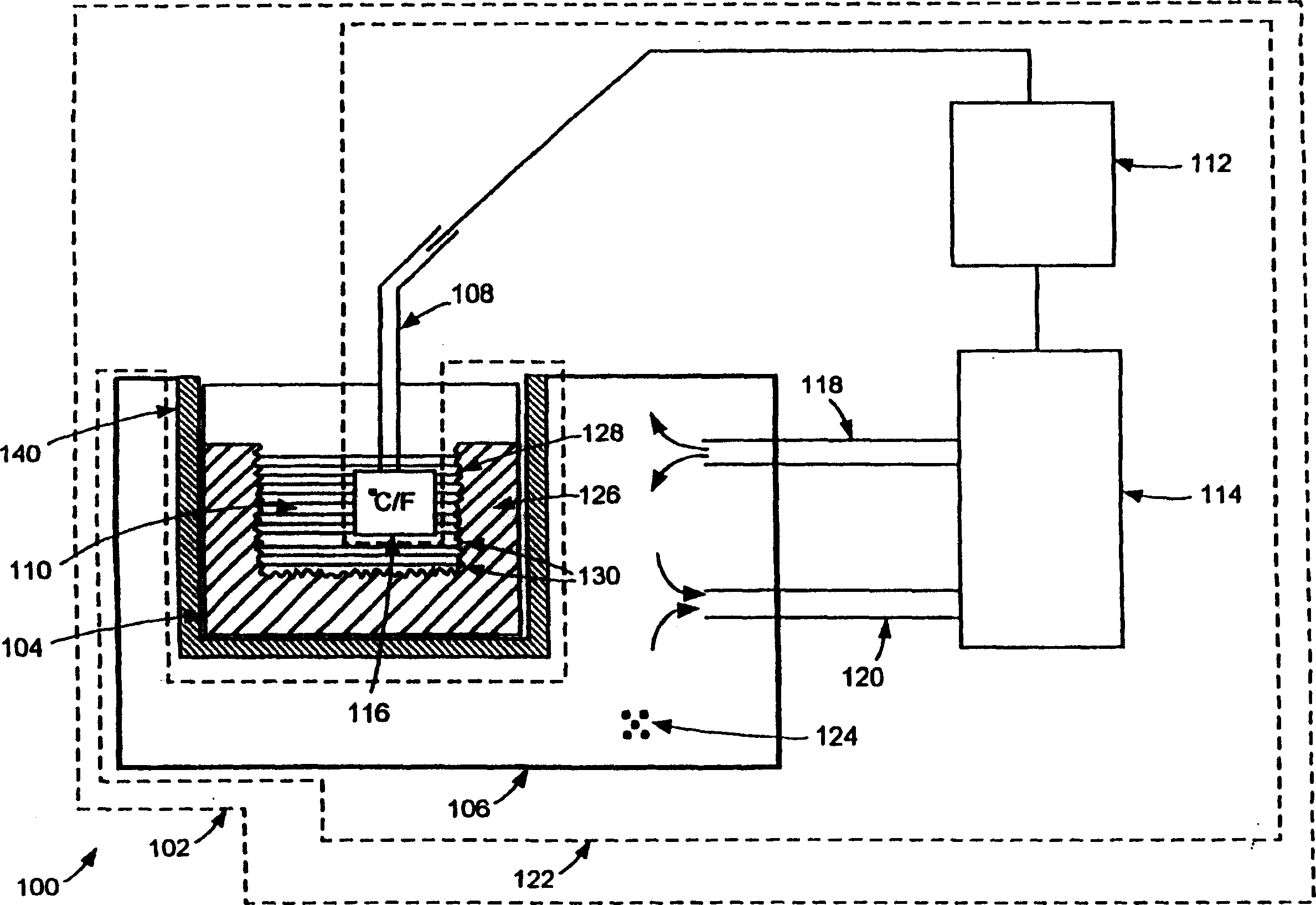 Cryopreservation system with controlled dendritic freezing front velocity