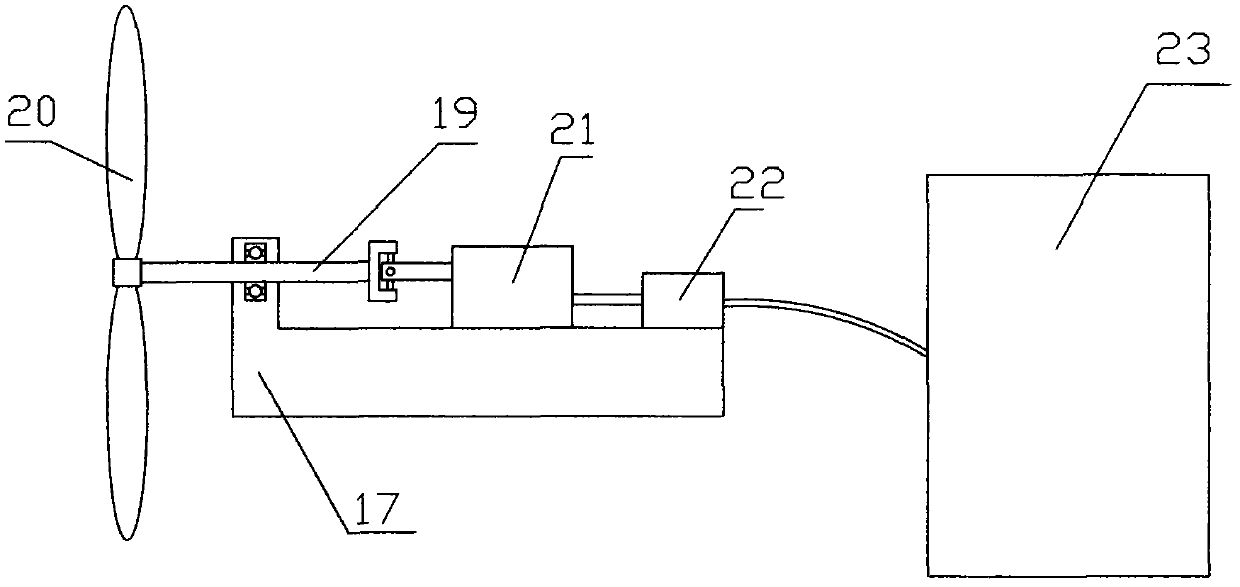 Wind power and low-pressure steam turbine hybrid energy-storage cycle power generation system