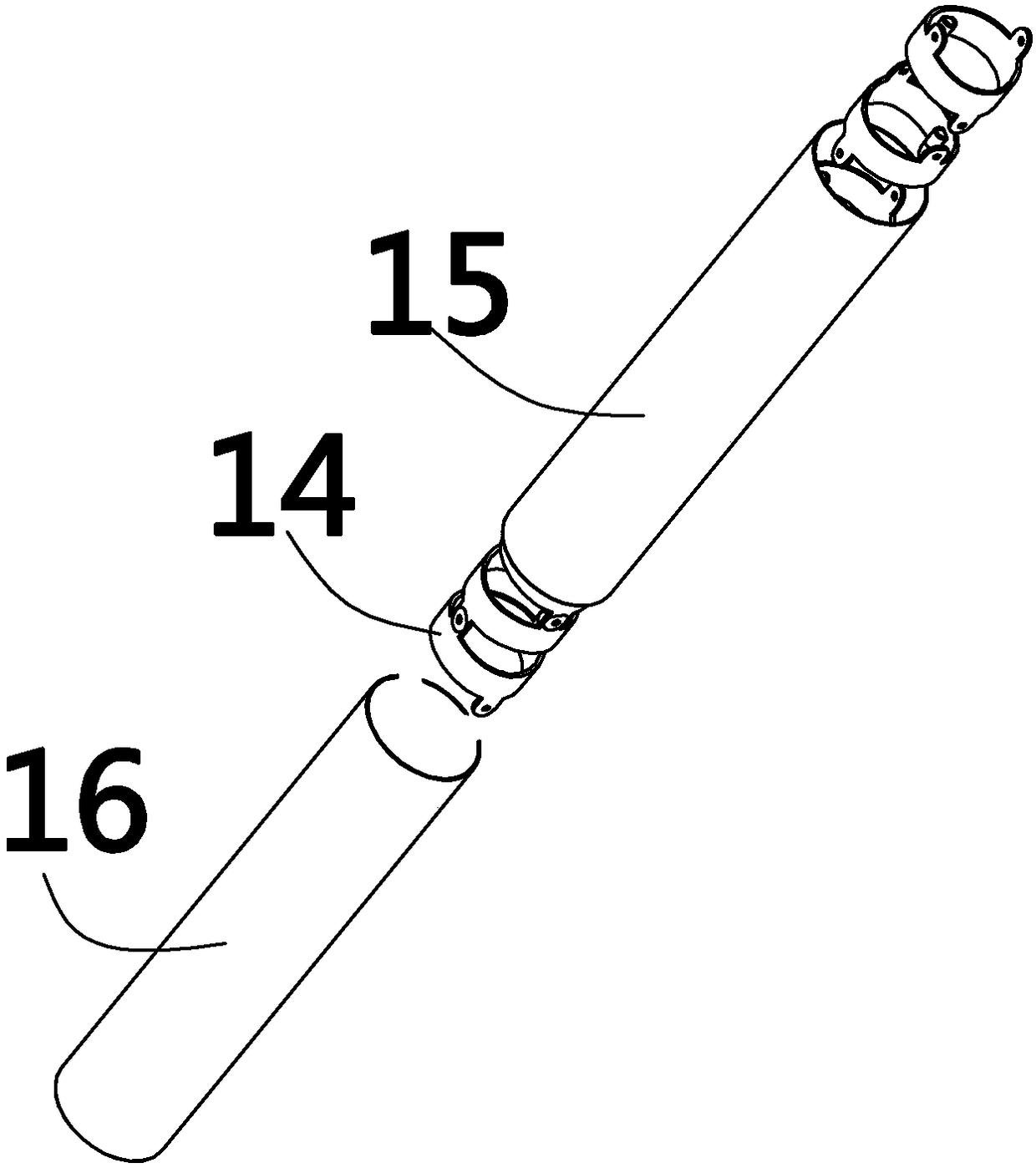 Integral medical endoscope