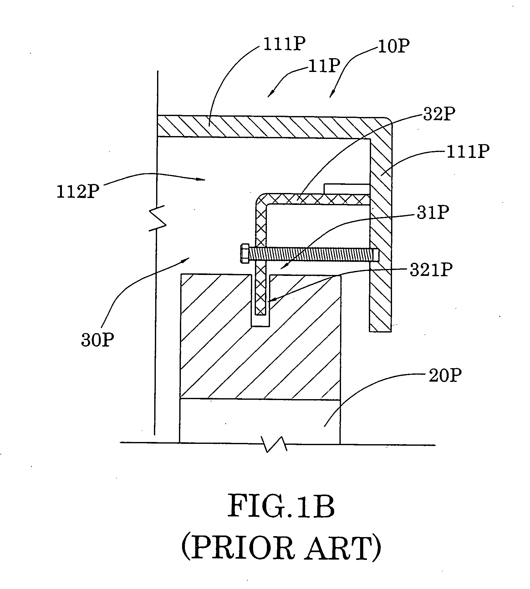 Wall panel affixing arrangement for portable work and storage container