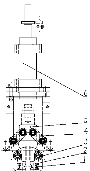 Fuze rotary demounting device for small-caliber aircraft projectiles