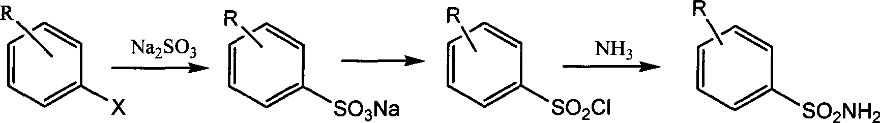 Preparation of alkyl pyridine-2-sulfonic acid amide
