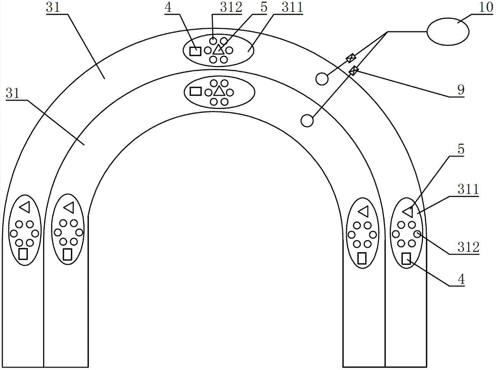 General anesthesia prone position head support device